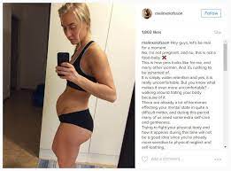 Pms Fitness Blogger Shares Instagram Of Period Bloating To Show Social Media Followers The Reality Of Premenstrual Syndrome