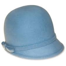 Nine West Light Blue Felt Brimless Back Cloche Dusty Blue 31 Liked On Polyvore Featuring Accessories Hats Light Blue Nin Dusty Blue Light Blue Blue Hat