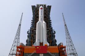 The rocket uses a new type of fuel which is said to be more environmentally friendly. China To Launch Heavenly Harmony Space Station Core Module