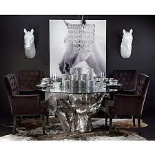 Table linens chargers napkin rings. Dining Tables Dining Table Small Space Dining Table Chic Dining Room