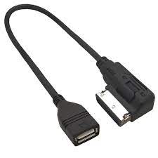 Chelink Audi Ami Mmi Usb Cable Audio Mp3 Music Interface Adapter Connect Music Storage Device With Usb Connector For Audi Vw Jetta Audio Cable Cable Volkswagen