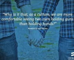 Visits to pastor mike's blog (a heart for god) number in the hundreds of. Un Free Equal Two Men Holding Hands