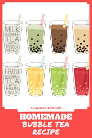 Bubble Tea 101 How To Make Boba Tea At Home Recipe Bubble Tea Bubble Tea Recipe Boba Tea