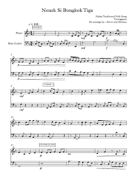 Nenek si bongkok tiga art fazil. Nenek Si Bongkok Tiga Full Score Pdf Divertissement General