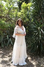 Boho Dreams Plus Size Wedding Gowns Studio Levana Couture Wedding Gowns Nontraditional Wedding Dress Wedding Dress Styles High Neck Lace Wedding Dress