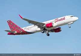 A320 Batik Air Maskapai Penerbangan Penerbangan Pesawat