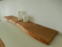 2xwandboard Eiche Wild Massiv Holz Board Regal Steckboard Regalbrett Baumkante Regal Bad Regal Holz Regal Eiche