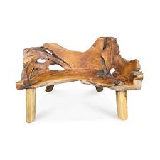Here are a few gorgeous examples, each one totally unique. Teak Root Bench Rustic Medium Teak Root Furniture