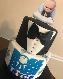 Maybe you would like to learn more about one of these? Cece On Instagram Boss Baby Birthday Cake Red Velvet On Top Cookies And Cream Baby Birthday Party Boy Baby Boy Birthday Cake Baby Birthday Party