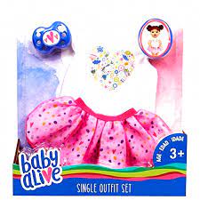 Baby Alive Single Outfit Set White Tee Pink Tutu Baby Alive Baby Baby Alive Baby Alive Doll Clothes Baby Alive Dolls
