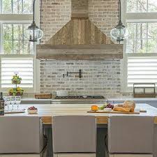 reclaimed wood kitchen hood design ideas