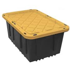 Set of 2 rolling storage bins with handles, portable containers with latching lid, heavy duty durable organizers for garage, workshop, laundry room,40 gallon storage boxes 4.7 out of 5 stars 35 $79.96 $ 79. Hdx 17 Gal Tough Storage Bin In Black Sh17gtoughtldby The Home Depot