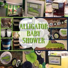 Alligator Themed Baby Shower Alligator Baby Showers Baby Shower Baby Girl Shower Themes