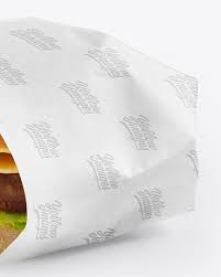 Download Wrapped Burger Mockup In Packaging Mockups On Yellow Images Object Mockups