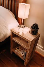 Handmade Scaffold Boards Side Table 45 Each Or Two For 75 Tracyf1 Btinternet Com Wood Bedside Table Bedside Table Diy Rustic Bedside Table