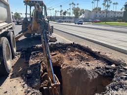 sinkhole emerges on 19th avenue north