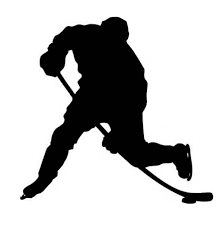 Image Result For Black Silhouette Hockey Player Silhouette Clip Art Hockey Pictures Hockey Drawing