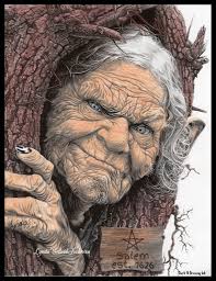 Coloring with witch stamp set