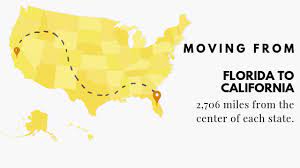 The distance calculator helps you figure out how far it is to get from california to florida. Moving From Florida To California Benefits Cost How To