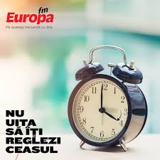 Pdt 12:41 ora de vară a pacificului. Nu UitaÈ›i In AceastÄƒ Noapte Se Trece La Ora De VarÄƒ Europa Fm