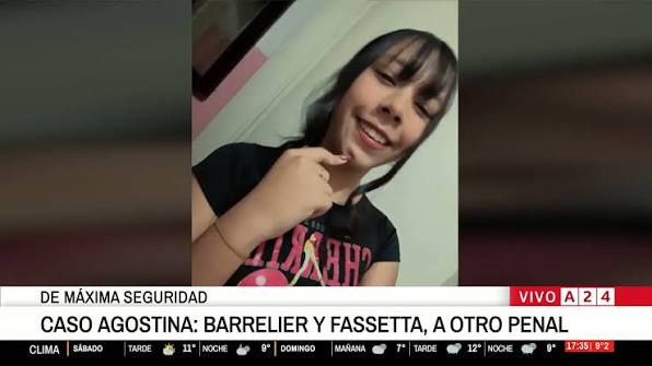 🚨 CASO AGOSTINA VEGA: TRASLADAN A LOS DOS ACUSADOS DEL CRIMEN A OTRO  PENAL, 👉 La investigación por el asesinato de Agostina Vega, la  adolescente de 14 años, continúa avanzando con la reciente decisión ...