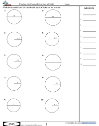 Savesave equation of the circle worksheet for later. Worksheets Free Distance Learning Worksheets And More Commoncoresheets