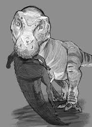 Bad is good and good is bad: Oc I M Practicing Drawing Dinosaurs I Used The Sue Model As Reference Album On Imgur