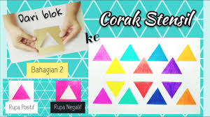 Muat turun fail imej atau. Pendidikan Seni Visual Tahap 1 Corak Stensil Bhgn 2 Geometri Sekolah Rendah Visi Sandakan Youtube