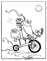 Access to your files by clicking on the link that was emailed to your etsy registered email or via your purchases and reviews page. Bike Bot Coloring Sheet En 2019 Cumpleanos Y Sobres De Papel