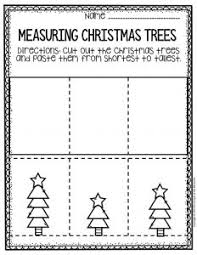 The worksheets are over subjects such as persuasive letters, brainstorming, paragraph writing, picture labeling, procedural writing, riddles, venn diagrams. Free Printable Measuring Christmas Trees Math Christmas Worksheets