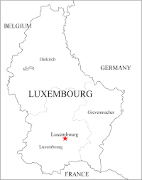 It serves as proof of identity and nationality and can also be used for travel within the european union and a number of other european countries. Landkarte Karte Luxemburg