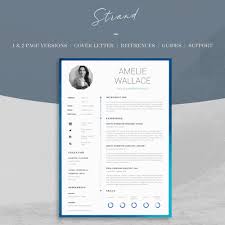 Sir— the american people take pride in viewing the progress of an american citizen from the humble est. Marketing Resume Template For Word Printable Cv For Word Etsy