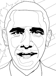 Now that barack obama is finished with his … Art Color Download Free Coloring Sheet Honoring President Barack Obama