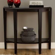 Half Circle Entry Table White Entryway Console Table Half Moon Console Table Console Table Living Room