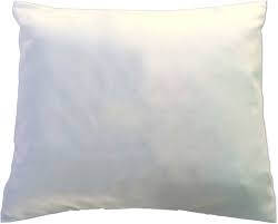 SheetWorld Comfy Travel Pillow Case - 100% Soft Cotton Jersey Knit - Ivory - Made in USA