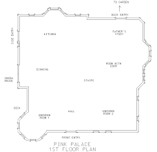 Thebreadsmasher The Pink Palace Floor Plan Ruff Draft Pink Palace Floor Plans Palace