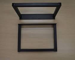 Metal Table Legs 2 Aluminum U Shaped Table Legs Etsy In 2020 Metal Table Legs Table Legs Metal Table