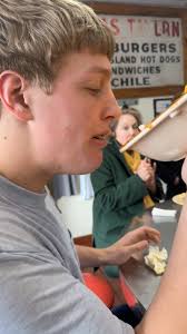 Sanders Morris, 18 year old student at Virginia Episcopal School, won the  Great Bowls of Fire Challenge. Love the way the entire place cheered him