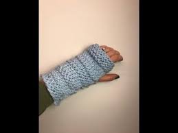 Magic mittens combines a classic mitten style with super bulky yarn for a fast and addictive knit for all ages. How To Loom Knit Fingerless Mittens Diy Tutorial Youtube Loom Knitting Knitting Gloves Tutorial Loom Knitting Patterns