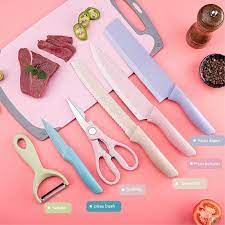 Check spelling or type a new query. Pisau Dapur 352 Set Isi 6 Jenis Pisau Dengan Warna Pastel Shopee Indonesia