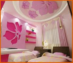 13 Pink Gypsum Board Design For Girl Kids Room That Looks Impressive Children Room Girl Ceiling Design Bedroom Kids Room Design