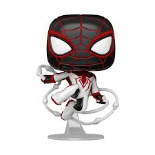 Miles morales developed by insomniac games and published by sony interactive entertainment now upon us, we now have a full look at all the suits in the exclusive sony playstation 5 title. Funko Pop Games Marvel S Spider Man Miles Morales Miles Track Suit Walmart Com Walmart Com