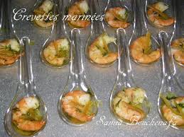 Découvrez nos recettes apéritives de noël : Aperitif Festif Cuillere De Gambas En Sauce Special Fetes Le Monde Culinaire De Samia Bouchenafa