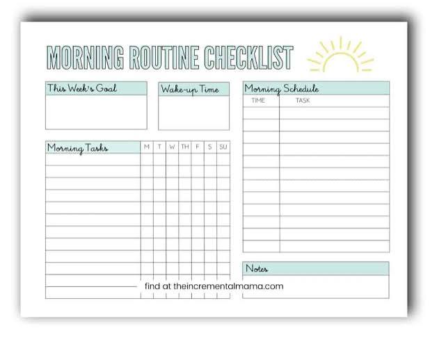 The Morning Routine Checklist to Start Your Day with Energy & Focus
