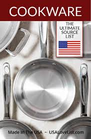 So, in this calphalon vs circulon guide, i'll compare both of them feature by feature so that you can easily choose between them. Made In Usa Cookware Source List For Pots Pans Usa Love List