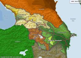 Explore azerbaijan using google earth: South Caucasus Maps Eurasian Geopolitics