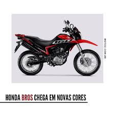 as novas linhas 160 da honda estao cada vez mais dominando todas as categorias do mercado nacional com isso nao poderia faltar u honda nxr 160 bros 160 honda