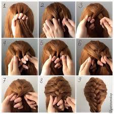 Start by grabbing the top hair section for your fishtail and braid away. Fashionable Braid Hairstyle For Shoulder Length Hair