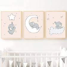 Wallcorners Nordic Wall Art Canvas Free Shipping Worldwide Wallcorners Decor Your Home Life Baby Room Paintings Kids Room Wall Art Baby Painting
