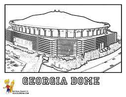 B is for baseball coloring page. Coloring Pages Stadium Coloring Home